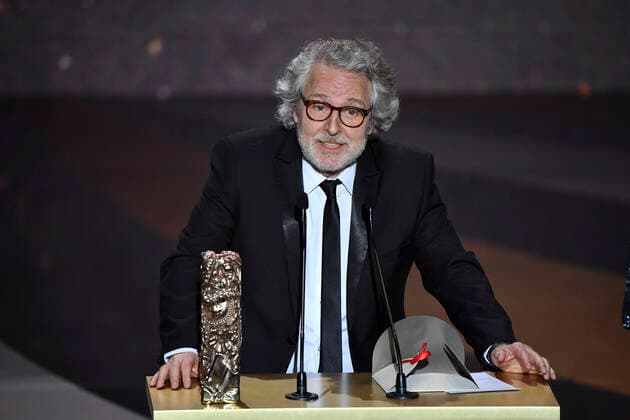 Nicolas Marie - cesar du meilleur acteur dans un second role dans Adieu les cons CELEBRITES : 46e Ceremonie des Cesar 2021 - Paris - 12 03 2021 Dominiquecharriau Pool PANORAMIC 