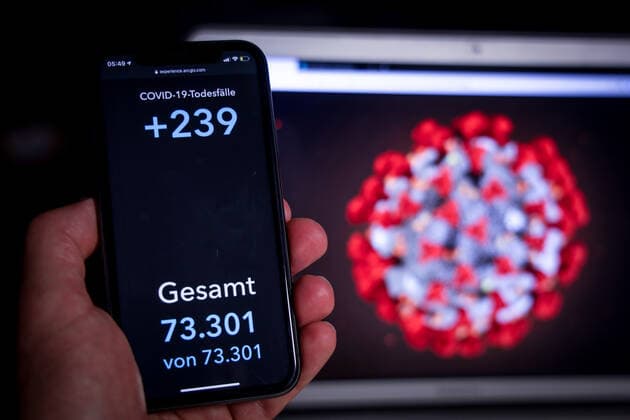 Coronavirus in Deutschland - Covid-19-Dashboard des Robert Koch-Institut 13.03.2021: Robert Koch-Institut: COVID-19-Todesfälle 73.301. Zugang um 239 gegenüber dem Vortag.