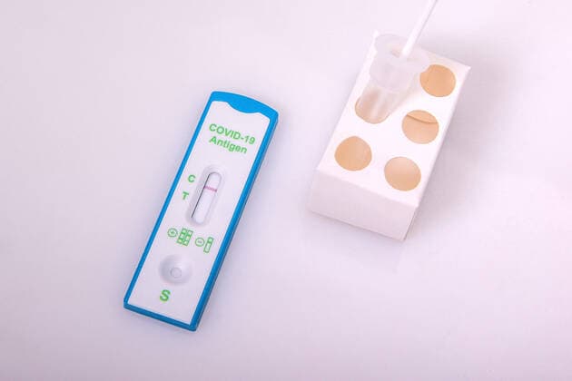 Reutlingen Themenbilder: Antigen-Testkit fuer neuartige Coronavirus, 12.03.2021, Themenbilder: Antigen-Testkit fuer neuartige Coronavirus, 12.03.2021, Copyright: xEIBNER DROFITSCHx EP_ddh