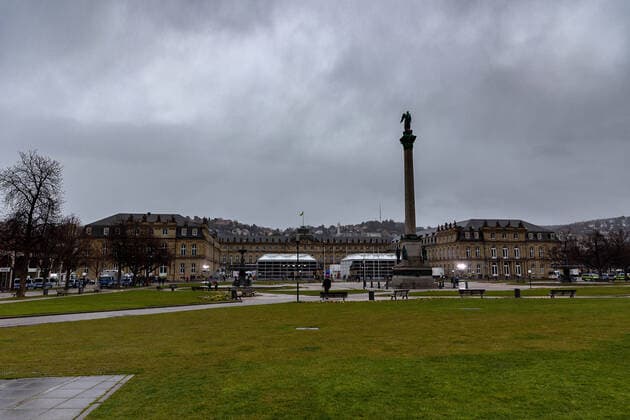 Stuttgart Themenbilder: Landtag von Baden-Wuerttemberg, Stuttgart, 14.03.2021, Themenbilder: Landtag von Baden-Wuerttemberg, Stuttgart, Schlossplatz, 14.03.2021, Copyright: xEIBNER DROFITSCHx EP_ddh