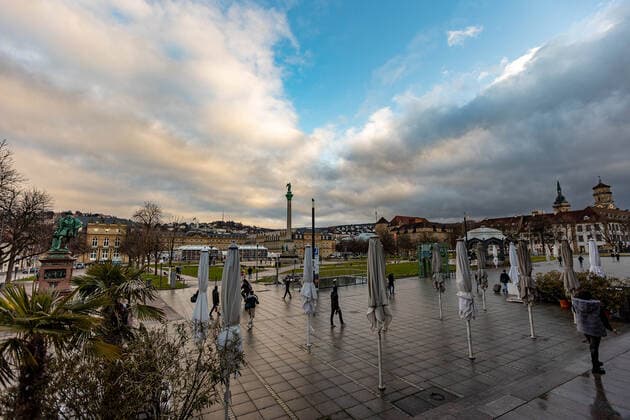 Stuttgart Themenbilder: Landtag von Baden-Wuerttemberg, Stuttgart, 14.03.2021, Themenbilder: Landtag von Baden-Wuerttemberg, Stuttgart, Stuttgarter Schlossplatz, 14.03.2021, Copyright: xEIBNER DROFITSCHx EP_ddh