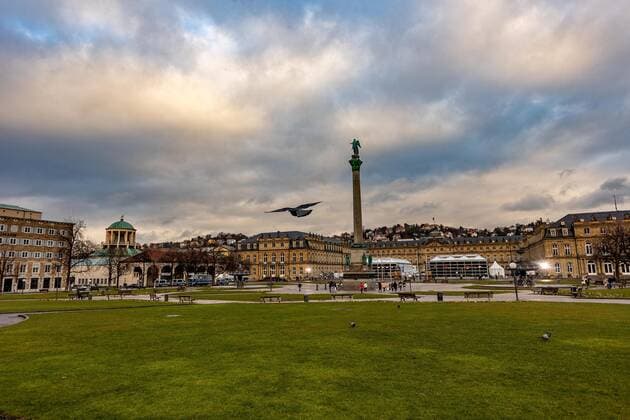 Stuttgart Themenbilder: Landtag von Baden-Wuerttemberg, Stuttgart, 14.03.2021, Themenbilder: Landtag von Baden-Wuerttemberg, Stuttgart, Stuttgarter Schlossplatz, 14.03.2021, Copyright: xEIBNER DROFITSCHx EP_ddh