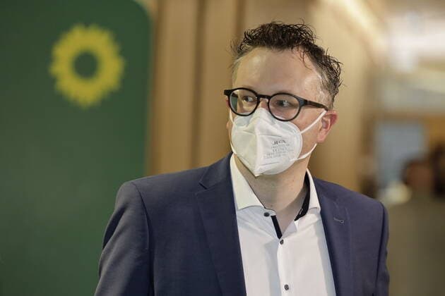 LTWBW21. Landtagswahl Baden-Württemberg. Andreas SCHWARZ (MdL, Fraktionsvorsitzender). Deutschland, Baden-Württemberg, Stuttgart, 14.03.2021.