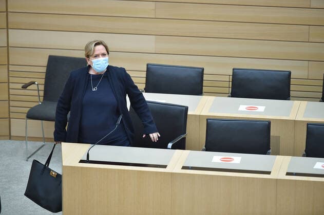 Landtagswahlen 2021 Baden Württemberg Wahlveranstaltung im Landtag von Baden-Württemberg in der Landeshauptstadt Stuttgart. LPK im Plenarsaal. Stuttgart Landtag von Baden-Württemberg Baden-Württemberg Germany Copyright: xLeifxPiechowskix