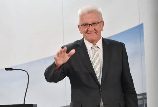 Landtagswahlen 2021 Baden Württemberg Wahlveranstaltung im Landtag von Baden-Württemberg in der Landeshauptstadt Stuttgart. LPK im Plenarsaal. Stuttgart Landtag von Baden-Württemberg Baden-Württemberg Germany Copyright: xLeifxPiechowskix