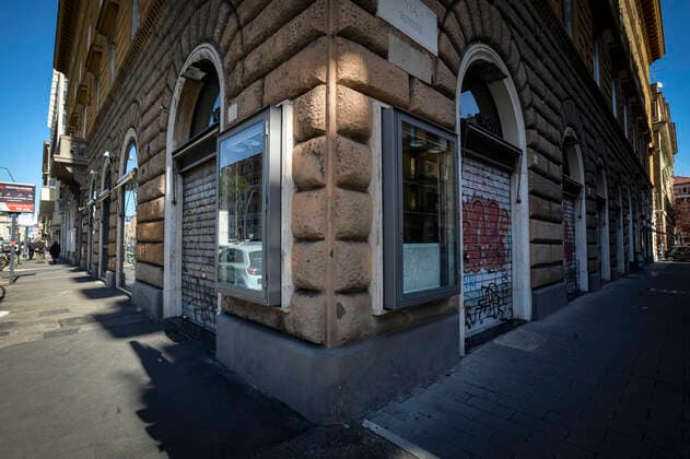 Rome and Lazio in the red zone, the shopping streets of the capital semi-deserted due to the closure of most of the shops in the photo via Cola di Riezo Editorial Usage Only  Copyright: xSTEFANOxCAROFEIx xPOOLxZUCCHIx xIPAx