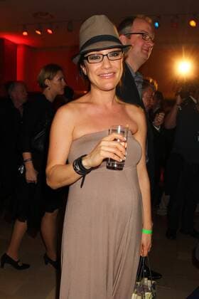 Miriam Pielhau ( schwanger ) beim Echo 2012 dem Deutschen Musikpreis auf der Party nach der Verleihung in der Messe Berlin. *** Miriam Pielhau pregnant at the Echo 2012 the German Music Award at the party after the ceremony at the Messe Berlin Copyright: xEventpressxHerrmannx