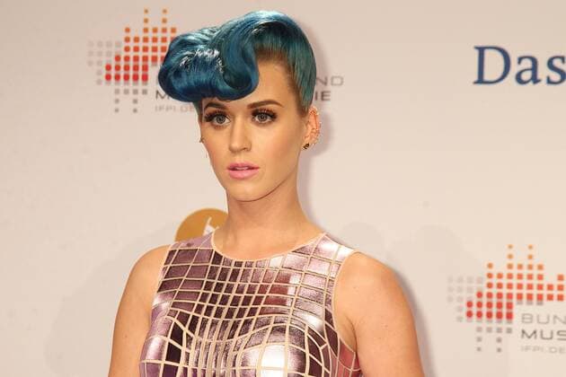 Katy Perry beim Echo 2012 dem Deutschen Musikpreis auf dem Roten Teppich vor der Verleihung in der Messe Berlin. Copyright: xEventpressxHerrmannx