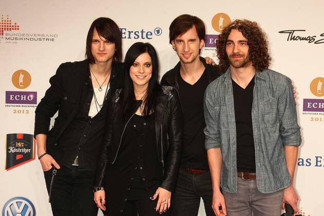 Silbermond beim Echo 2012 dem Deutschen Musikpreis auf dem Roten Teppich vor der Verleihung in der Messe Berlin. Copyright: xEventpressxHerrmannx