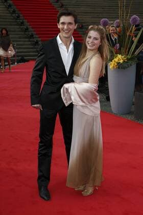 Maximilian Hornung und Katharina Weigert auf dem Roten Teppich bei der Verleihung des ECHO Klassik 2012 im Konzerthaus Berlin auf dem Gendarmenmarkt im Herzen Berlins. Copyright: xEventpressxHerrRax