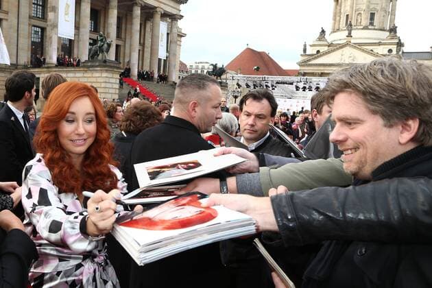 Tori Amos auf dem Roten Teppich bei der Verleihung des ECHO Klassik 2012 im Konzerthaus Berlin auf dem Gendarmenmarkt im Herzen Berlins. Copyright: xEventpressxHerrRax