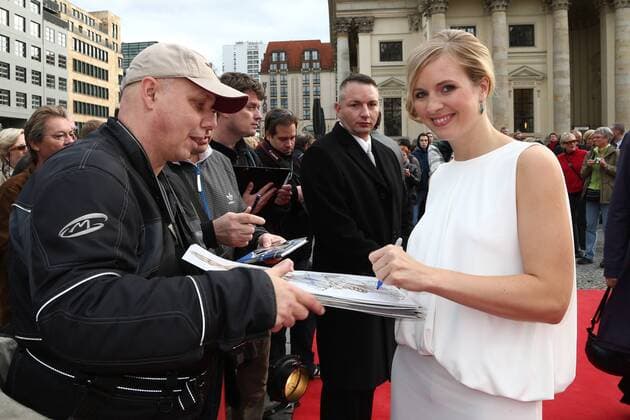 Alison Balsom auf dem Roten Teppich bei der Verleihung des ECHO Klassik 2012 im Konzerthaus Berlin auf dem Gendarmenmarkt im Herzen Berlins. Copyright: xEventpressxHerrRax