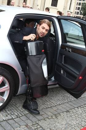 David Garrett auf dem Roten Teppich bei der Verleihung des ECHO Klassik 2012 im Konzerthaus Berlin auf dem Gendarmenmarkt im Herzen Berlins. Copyright: xEventpressxHerrRax