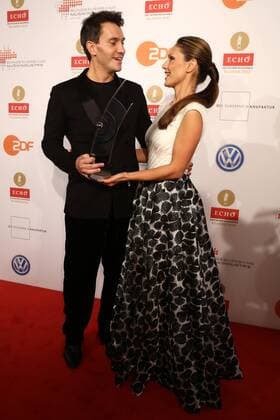 Nazan Eckes und Erwin Schrott Preistraeger bei der Verleihung des ECHO Klassik 2012 im Konzerthaus Berlin auf dem Gendarmenmarkt im Herzen Berlins. Copyright: xEventpressxHerrRax