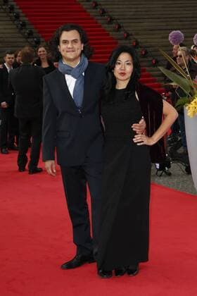 Mikhail Gurewitsch und Masako Miyazaki Gurewitsch auf dem Roten Teppich bei der Verleihung des ECHO Klassik 2012 im Konzerthaus Berlin auf dem Gendarmenmarkt im Herzen Berlins. Copyright: xEventpressxHerrRax