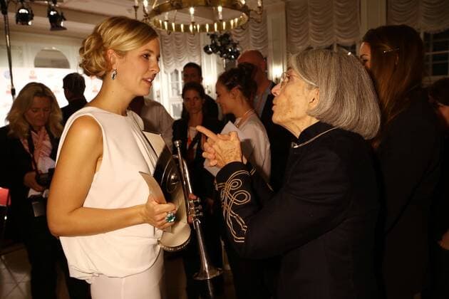 Donna Leon und Alison Balsom Preistraeger bei der Verleihung des ECHO Klassik 2012 im Konzerthaus Berlin auf dem Gendarmenmarkt im Herzen Berlins. Copyright: xEventpressxHerrRax