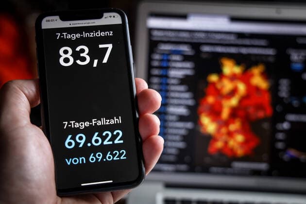 News Bilder des Tages Coronavirus in Deutschland - Covid-19-Dashboard des Robert Koch-Institut 16.03.2021: Robert Koch-Institut: 7-Tage-Inzidenz 83,7. 7-Tage-Fallzahl 69.622.