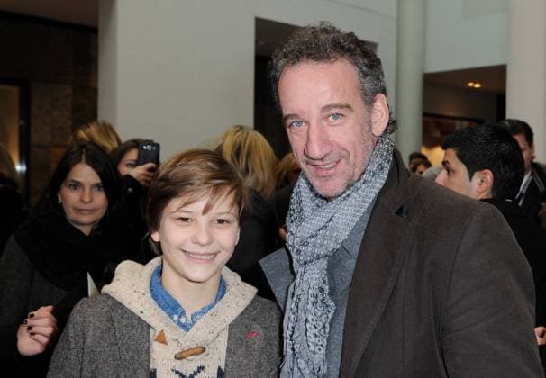 Heio von Stetten und Sohn Kristo Ferkic Filmpremiere FUENF FREUNDE 2 im Cinemaxx in Muenchen. *** Heio von Stetten and son Kristo Ferkic film premiere FUENF FREUNDE 2 in Cinemaxx in Munich Copyright: xEventpressxHannesxMagerstaedtx