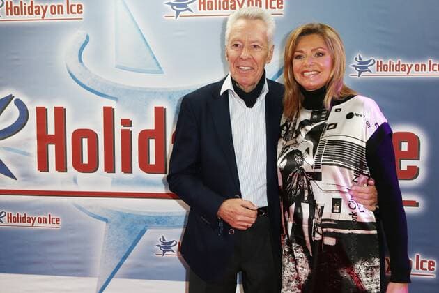 Maren Gilzer und Egon F. Freiheit bei der Gala-Premiere der Holiday on Ice Show- Speed - im Tempdrom im Herzen von Berlin *** Maren Gilzer and Egon F Freiheit at the gala premiere of the Holiday on Ice Show Speed at the Tempdrom in the heart of Berlin Copyright: xEventpressxRadkex