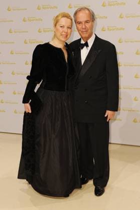 Dieter Stolte mit Tochter Daniela bei der Verleihung der Goldene Sportpyramide 2013 im Hotel Adlon in Berlin *** Dieter Stolte with daughter Daniela at the award ceremony of the Golden Sports Pyramid 2013 at the Hotel Adlon in Berlin Copyright: xEventpressxRexx
