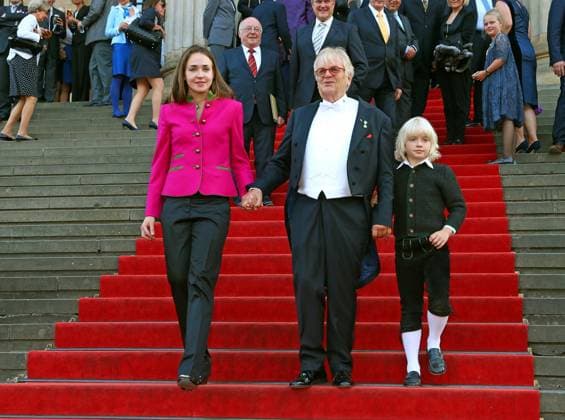 Justus Frantz, seiner Ehefrau Ksenia Dubrovskaya und Sohn Jujuscha bei dem Konzert aus Anlass des Konzert - 70. Geburtstages von Justus Frantz - Happy Birthday Maestro- im Konzerthaus in Berlin *** Justus Frantz, his wife Ksenia Dubrovskaya and son Jujuscha at the concert on the occasion of the 70th birthday of Justus Frantz Happy Birthday Maestro at the Konzerthaus in Berlin Copyright: xEventpressxHerrmannx