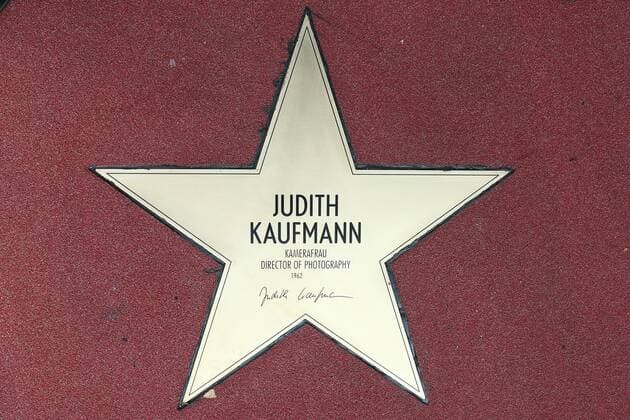Stern von Judith Kaufmann bei der Wiedereroeffnung BOULEVARD DER STARS am 4. September 2014 auf dem Mittelstreifen am Potsdamer platz in Berlin. Ein Fest f??r Filmfreunde: Wiederer??ffnung des BOULEVARD mit gro?üem Star-Aufgebot - 20 neue Sterne funkeln schon auf dem BOULEVARD DER STARS und viele der Geehrten nehmen ihre Sterne persoenlich in Besitz. Copyright: xEventpressxHerrmannx