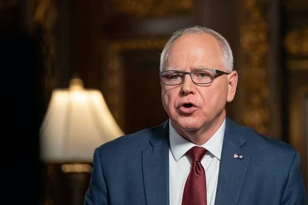March 17, 2021, USA: Minnesota Gov. Tim Walz spoke to Minnesotans last week about next steps in the state s COVID fight. USA - ZUMAm67_ 20210317_zaf_m67_018 Copyright: xStarxTribunex