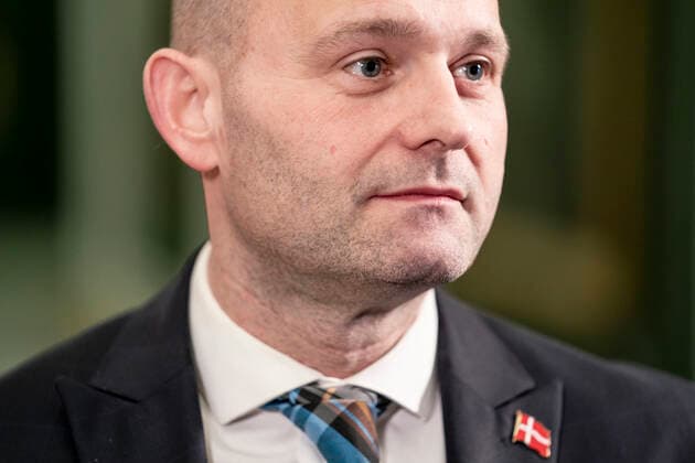 Coronavirus in Dänemark, Minister beraten über Lockerungen der Corona-Maßnahmen Soeren Pape Poulsen (KF) ankommer til moede i Statsministeriet om en yderligere genaabning af landet, paa Christiansborg torsdag den 18. marts 2021.. , Copenhagen Denmark Copyright: RitzauxScanpix MadsxClausxRasmussenx cop103 spdk20210318-180839-L
