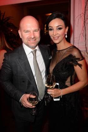Verona Pooth und Christian Gries bei der Party der TV-Spendengala - Ein Herz fuer Kinder - 2015 im Restaurant Borchardt in Berlin. *** Verona Pooth and Christian Gries at the party of the TV fundraising gala Ein Herz fuer Kinder 2015 at the restaurant Borchardt in Berlin Copyright: xEventpressxFuhrx