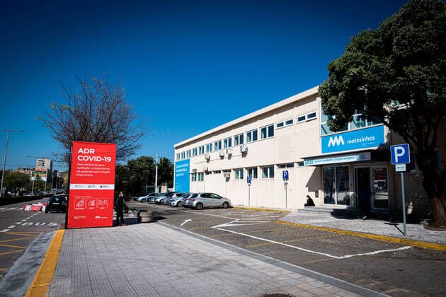 March 20, 2021, Matosinhos, Portugal: General view of the Matosinhos 1000 Vaccination Center..In the Vaccination Center of Matosinhos 1000 elderly people were summoned to receive the second dose of the Moderna covid-19 vaccine. Matosinhos Portugal - ZUMAs197 20210320_zaa_s197_335 Copyright: xTeresaxNunesx