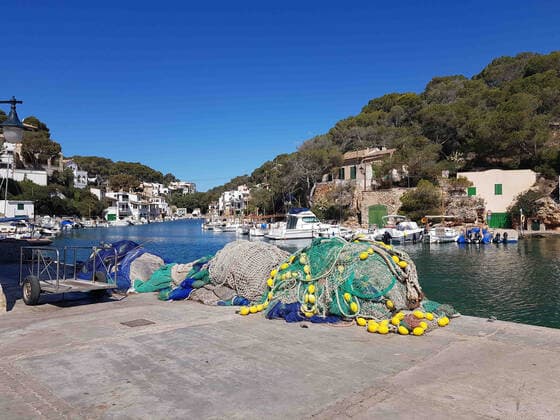 Themenfoto: Reisen, Corona, Mallorca, 22.03.2021 Der Hafen der Cala Figuera auf Mallorca, Themenfoto: Reisen, Corona, Mallorca - Copyright: xAugstx xEibner-Pressefotox EP_jat