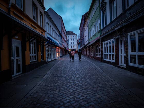 Hamburg St. Pauli; Reeperbahn: die Herbertstraße, März 2021 Hamburg St. Pauli
