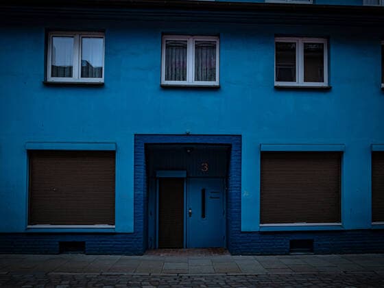 Hamburg St. Pauli; Reeperbahn: die Herbertstraße, geschlossenes Bordell, Puff März 2021 Hamburg St. Pauli