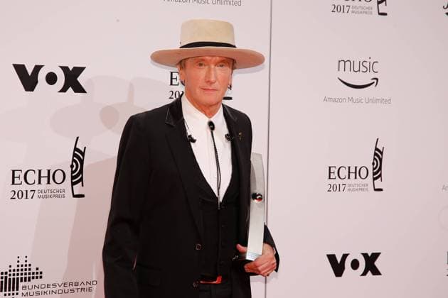Marius Müller-Westernhagen Preistraeger Lebenswerk bei der Verleihung des ECHO 2017 in Berlin. Copyright: xEventpressxGolejewskix