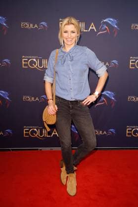 Annica Hansen auf dem Roten Teppich bei der Weltpremiere von EQUILA im Apassionata Showpalast München. *** Annica Hansen on the Red Carpet at the World Premiere of EQUILA at the Apassionata Showpalast Munich Copyright: xEventpressxGolejewskix
