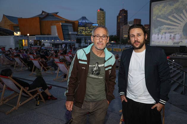 Regisseurs Dani Levy Dimitrij Schaad Open-Air Premiere von DIE KÄNGURU - CHRONIKEN RELOADED im Arte Sommerkino Kulturforum Berlin *** Director Dani Levy Dimitrij Schaad Open Air Premiere of DIE KÄNGURU CHRONIKEN RELOADED at Arte Sommerkino Kulturforum Berlin Copyright: xEventpressxFuhrx