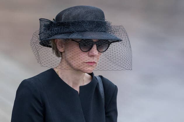 Maike Kohl-Richter bei den Trauerfeierlichkeiten für Helmut Kohl im Dom zu Speyer. *** Maike Kohl Richter at the funeral services for Helmut Kohl in Speyer Cathedral Copyright: xEventpressxGolejewskix