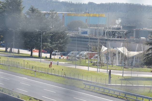 Coronavirus in Italien, AstraZeneca-Impfdosen-Fund im Catalent Werk in Anagni Anagni (FR) 25 03 2021- Catelent plant in Anagni, which infiates the AstraZeneca covid-19 vaccine. subject to checks on the number of doses in storage Editorial Usage Only  Copyright: xRENATOxOLIMPOx xIPAx