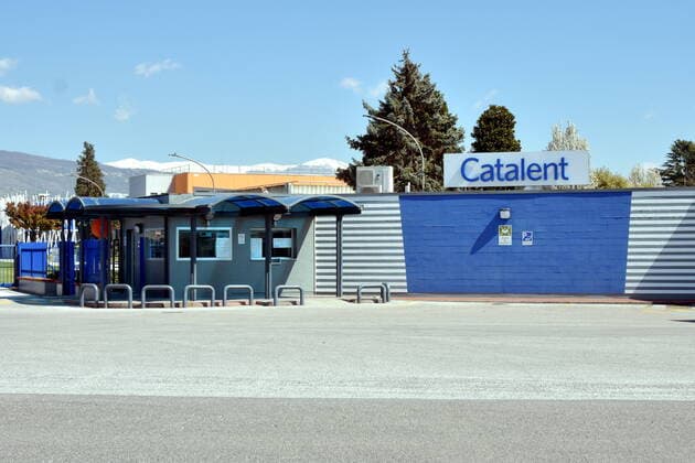 Coronavirus in Italien, AstraZeneca-Impfdosen-Fund im Catalent Werk in Anagni Anagni (FR) 25 03 2021- Catelent plant in Anagni, which infiates the AstraZeneca covid-19 vaccine. subject to checks on the number of doses in storage Editorial Usage Only  Copyright: xRENATOxOLIMPOx xIPAx
