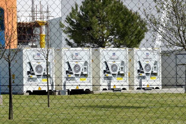 Coronavirus in Italien, AstraZeneca-Impfdosen-Fund im Catalent Werk in Anagni Anagni (FR) 25 03 2021- Catelent plant in Anagni, which infiates the AstraZeneca covid-19 vaccine. subject to checks on the number of doses in storage Editorial Usage Only  Copyright: xRENATOxOLIMPOx xIPAx