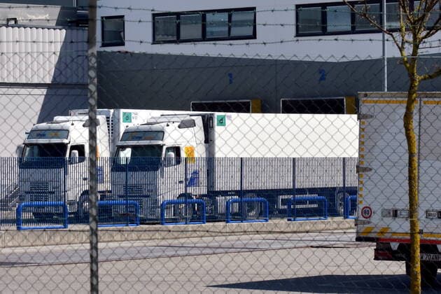 Coronavirus in Italien, AstraZeneca-Impfdosen-Fund im Catalent Werk in Anagni Anagni (FR) 25 03 2021- Catelent plant in Anagni, which infiates the AstraZeneca covid-19 vaccine. subject to checks on the number of doses in storage Editorial Usage Only  Copyright: xRENATOxOLIMPOx xIPAx