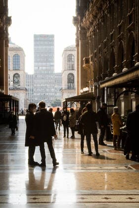 Milan - Covid-19 - Red zone confirmed in Lombardy. the half-empty city center. Editorial Usage Only  Copyright: xSTEFANOxDExGRANDISx xIPAx