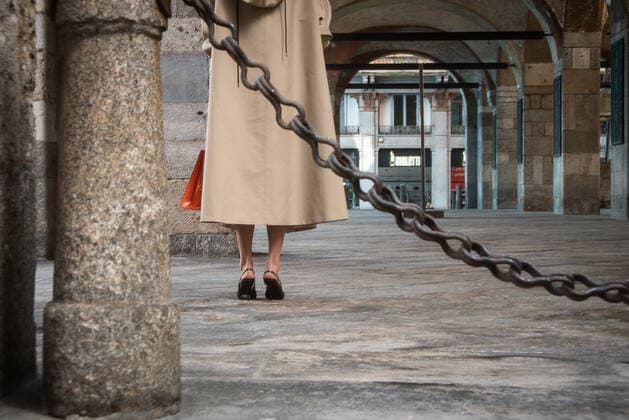Milan - Covid-19 - Red zone confirmed in Lombardy. the half-empty city center. Editorial Usage Only  Copyright: xSTEFANOxDExGRANDISx xIPAx