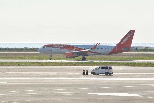 Coronavirus in Frankreich, Eindrücke vom Flughafen in Nizza Aeroport Nice Cote d Azur durant le 3eme Confinement. NEWS : Aeroport Nice Cote d Azur - 3eme Confinement - 25 03 2021 LionelUrman Panoramic 