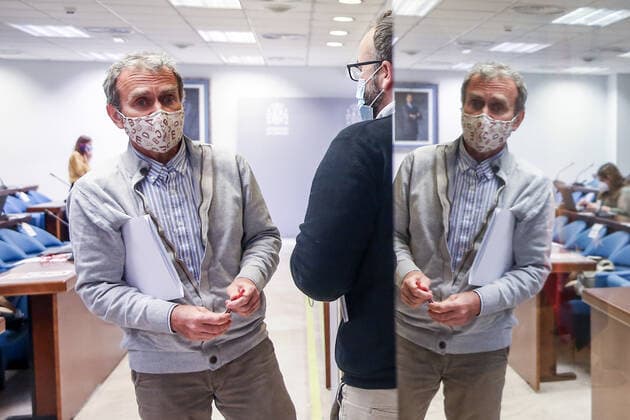 The director of the Center for Alerts and Health Emergencies (CCAES), Fernando Simon, after giving a conference to the media, in the Complex of La Moncloa, Madrid, (Spain), 29 March 2021. Simon has warned that up to 12 autonomous communities are already in clear rise of COVID-19 infections, while four are still in decline and the rest are in a period of stability. 29 MARCH 2021;HEALTH;PANDEMIC;COVID-19;FERNANDO SIMON Lagencia EP PRESS R.Rubio.POOL 03 29 2021 MADRID MADRID Spain Copyright: xLagenciaxEPxPRESS R.Rubio.POOLx 3627205