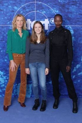 Maria Furtwaengler, , Lilly Barshy, Florence Kasumba, Praesentation des neuen NDR Tatort Teams, Hotel Grand Elysee Hamburg, 03.12.2018, *** Maria Furtwaengler, , Lilly Barshy, Florence Kasumba, presentation of the new NDR Tatort team, Hotel Grand Elysee Hamburg, 03 12 2018, Copyright: xEventpressxMPx