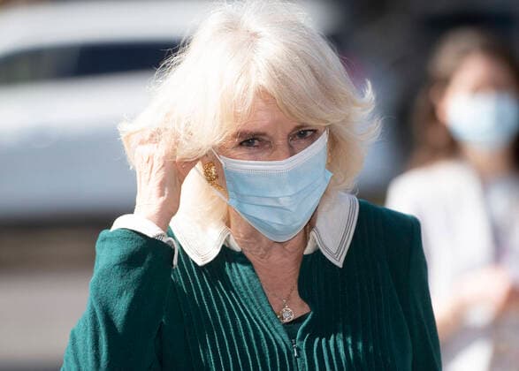 Bilder des Jahres 2021, Entertainment 03 März Entertainment Themen der Woche KW13 Bilder des Jahres 2021, Entertainment 03 März Entertainment Bilder des Tages . 30 03 2021.Uckfield,United Kingdom. Camilla, Duchess of Cornwall ,during a visit to Kamsons Pharmacy head office in Uckfield, East Sussex, United Kingdom.  xPoolx xi-Imagesx IIM-22092-0017