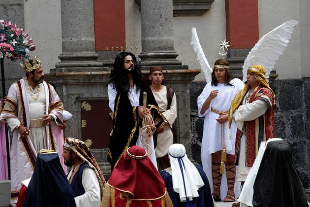 178th Representation Of Passion of Christ As Part Of Holy Week Celebrations MEXICO CITY, MEXICO - APRIL 2: Brando Neri Luna, plays the the role of Jesus Christ in the Passion of Christ, during Good Friday as part of Holy Week, during the 178th representation of the Passion of Christ in the Iztapalapa municipality. Latin America s most famous re-enactment of the crucifixion of Christ was closed to the public and transmitted live so people could watch at home, for a second consecutive year to prevent more infections by the new Covid-19. On April 2, 2021 in Mexico City, Mexico. Copyright: xLuisxBarronx EYEPIXGROUP_LB_02042021_5737