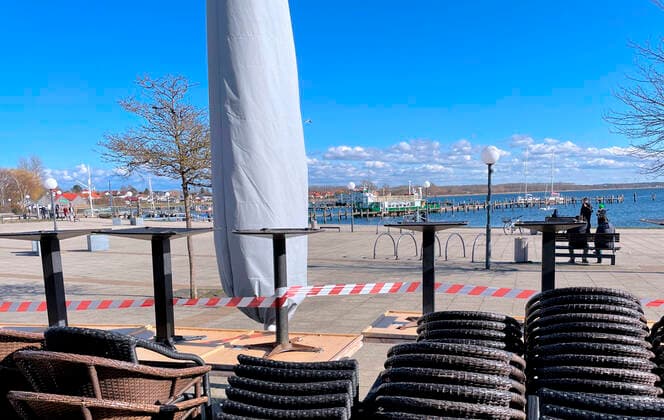 RERIK an der Ostsee LOCKDOWN Deutschland Lockdown an der Ostsee Ostern 2021