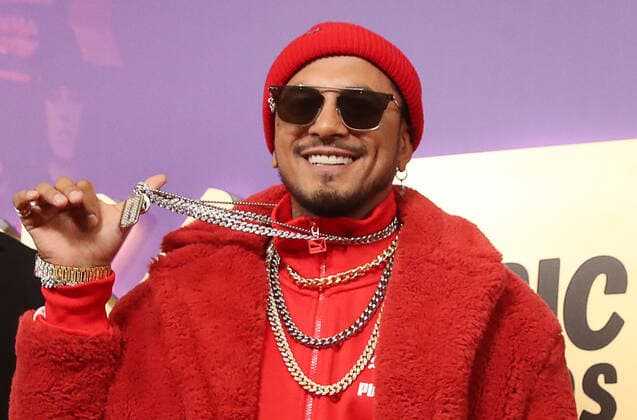 MOSCOW REGION, RUSSIA - APRIL 4, 2021: Singer Natan (Natan Mirov) before the 2021 Zhara Music Awards ceremony at the Crocus City Hall. Vyacheslav Prokofyev TASS  TS0FB955